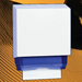 P103 - Toalheiro ABS Branco/Transparente