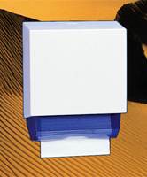 P103 - Toalheiro ABS Branco/Transparente